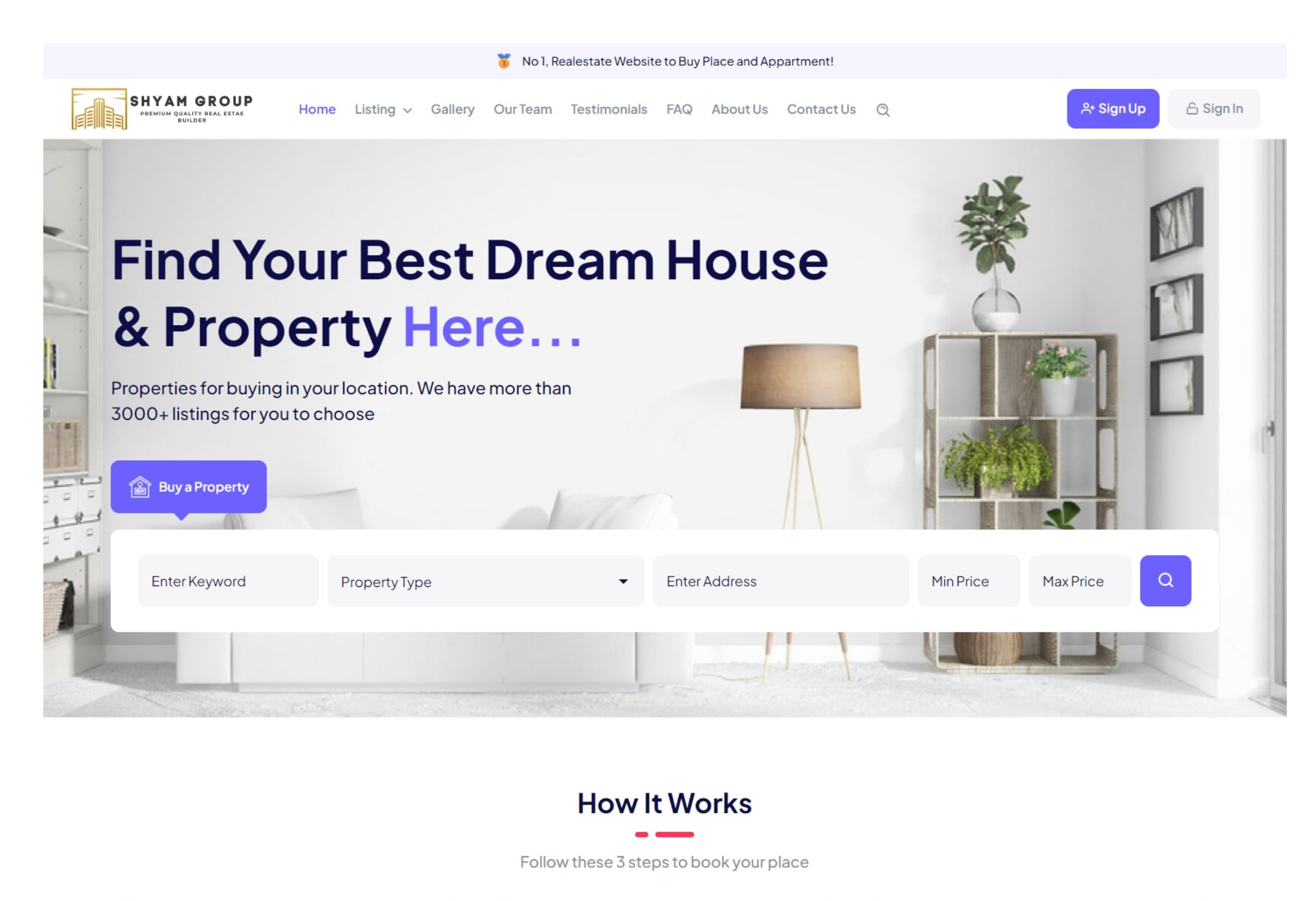 Innovative Solutions for Shyam Groups' Real Estate